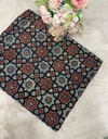 Ajrakh Handblock printed Modal Silk fabric 5019 