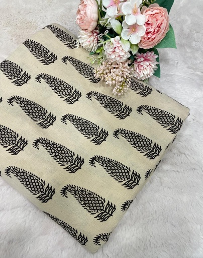 [CFMT280] Ajrakh Cotton Fabric 5022 
