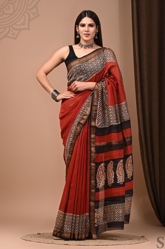 Maheshwari Silk Sarees 4552