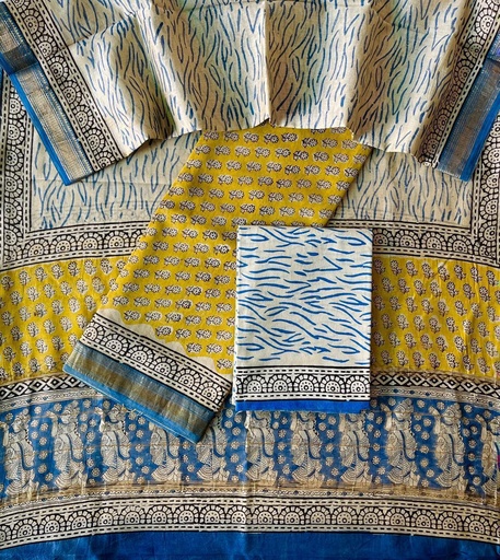 [SUSH] Maheshwar Silk Suit 5025