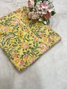 Bagru HandBlock Printed Cotton fabric 5023