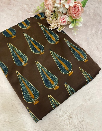 [CFMKM790] Premium Ajrakh Modal Fabric 5016