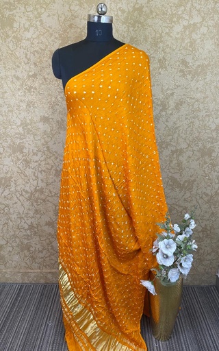 [DUVV] Bandhani Modal Silk Dupatta 4564