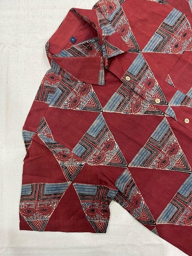 Ajrakh Cotton Shirts 5024