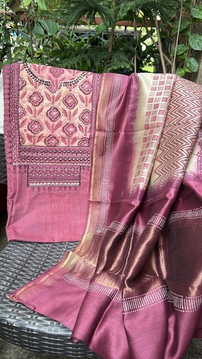 [SUSAM] Premium Silk Dupatta Suit 