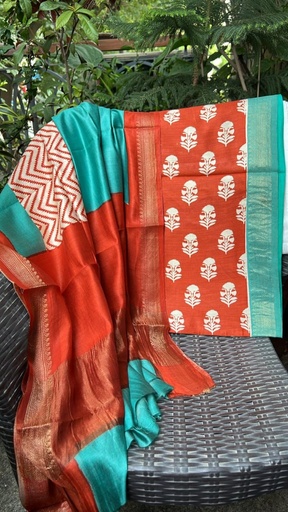 [SUSAM]  Premium Maheshwari Silk Suit 4560