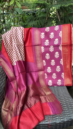 [SUSAM]  Premium Maheshwari Silk Suit 4560