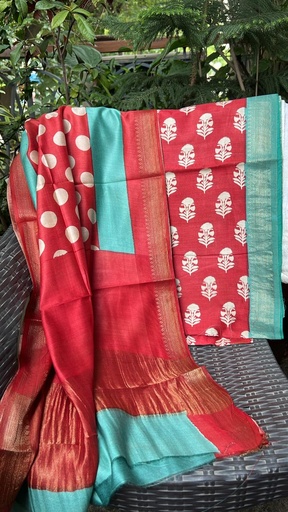 [SUSAM] Premium Maheshwari Silk Suit 4560