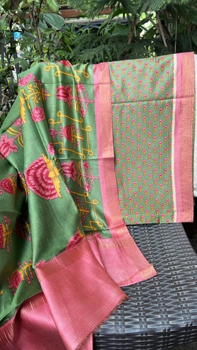 [SUSAM] Premium Maheshwari Silk Suit 4560