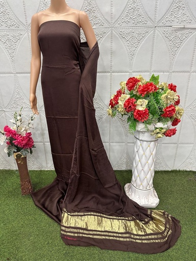 [SUMHK]  Plain Modal Silk Suit 5014