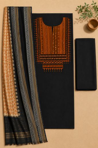 [SUSAM] Premium Silk Dupatta Suit 4560