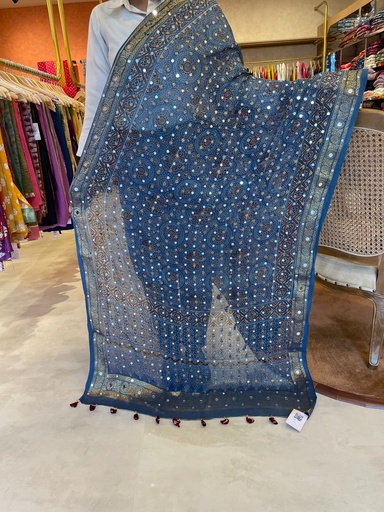 [DUMT] Georgette Mirror Work Dupatta 5035