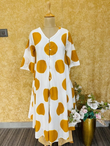 Polka Cotton Co-ord Sets 5043