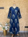 Ajrakh Cotton Aline Kurtis 5043