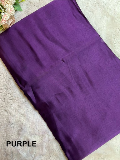 [CFMLK] Premium Plain Modal Silk Fabric 5050