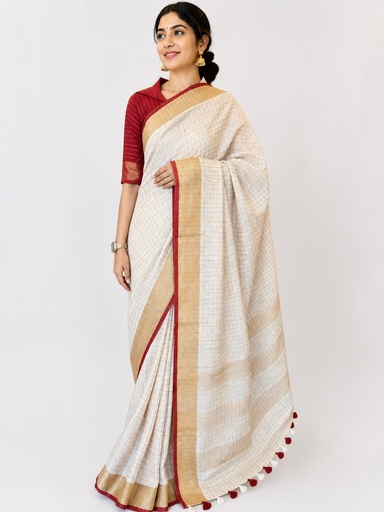 [SALT2950] Premium Linen Sarees 5051