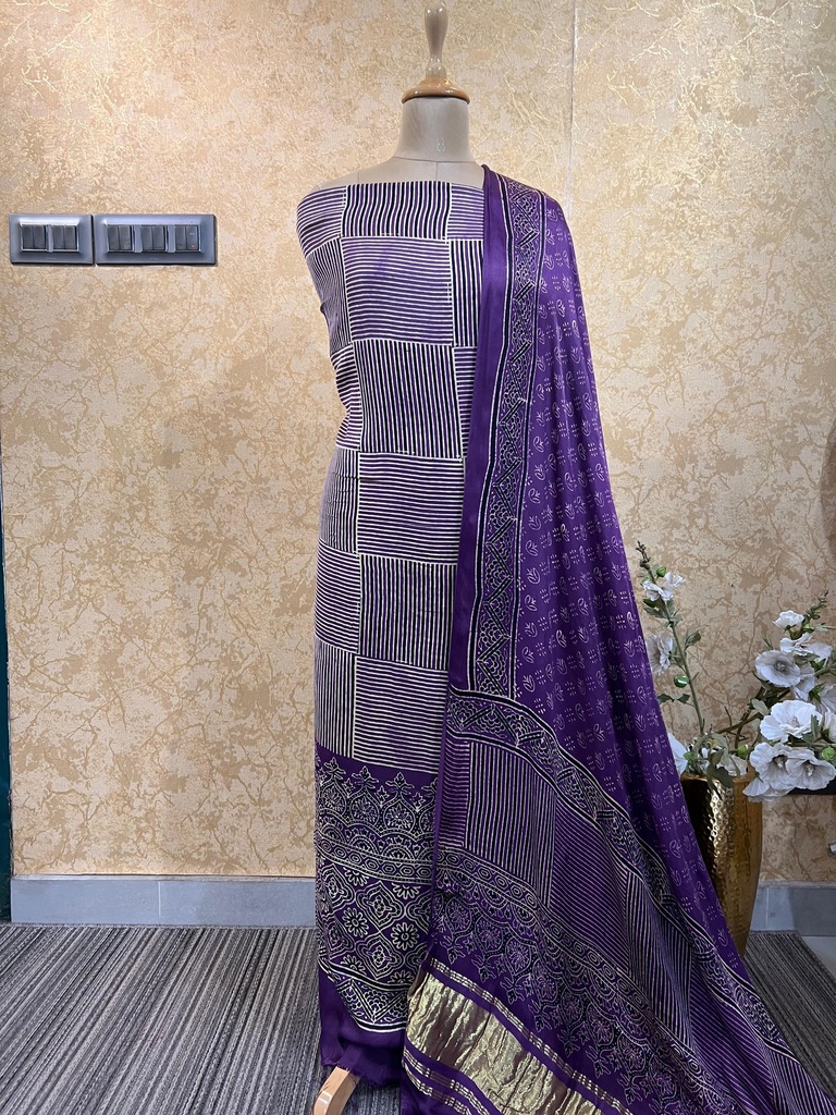 Ajrakh Modal Suits 5012