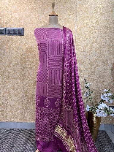 [SUKH] Ajrakh Modal Suits 5012