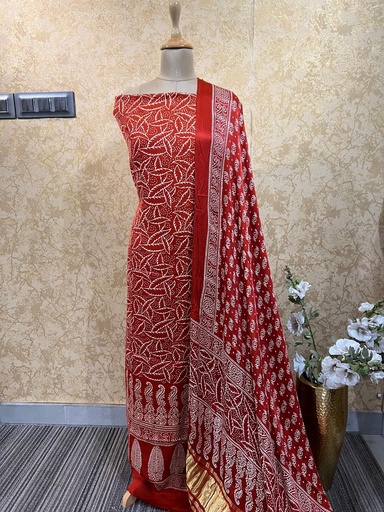 [SUKH] Ajrakh Modal Suits 5012