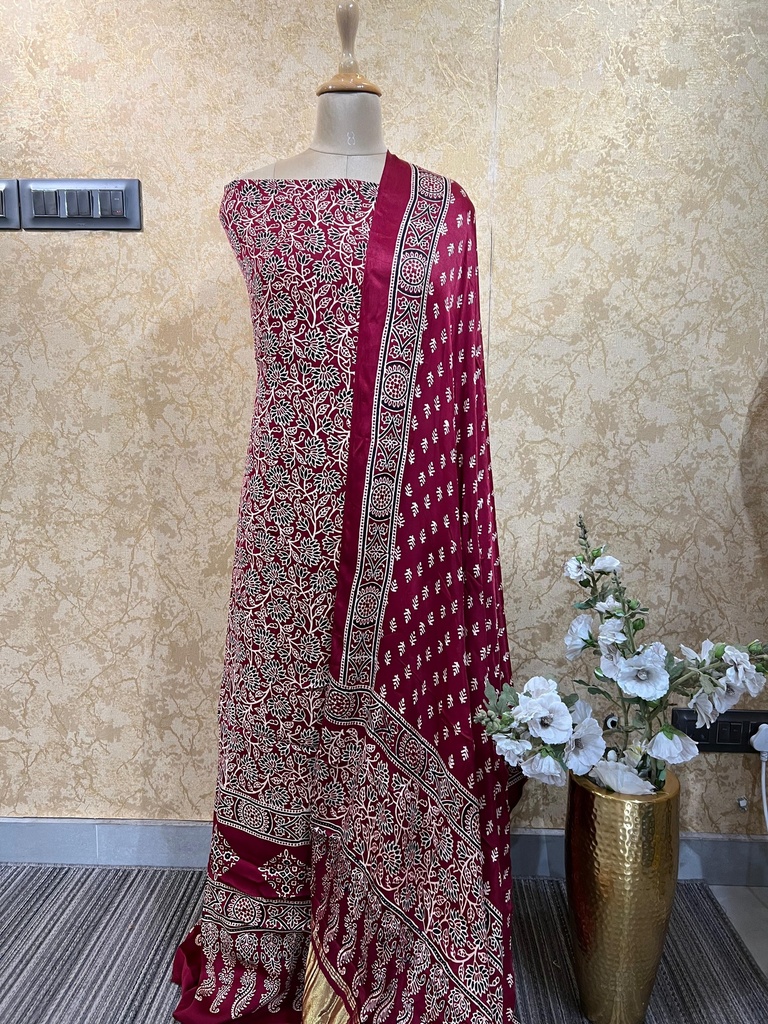 Ajrakh Modal Suits 5012