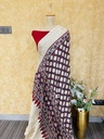 Ajrakh Dola Silk Dupatta 4564
