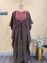 Ajrakh Cotton Long Kaftan 5053