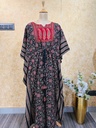 Ajrakh Cotton Long Kaftan 5053