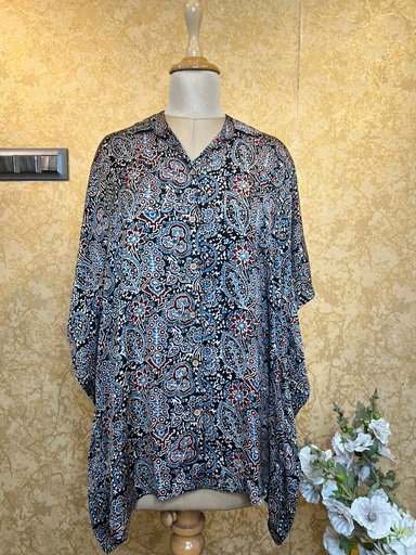 Ajrakh Shirt Kaftans 5015