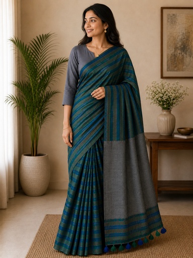 [SALT] Premium Linen Sarees 5051