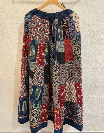 [SKKH] Ajrakh Boho Style Skirts 5051