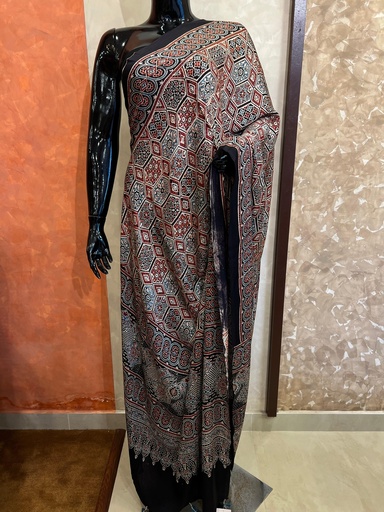 [DUMT] Ajrakh Modal Dupatta 5038