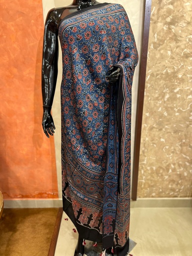 [DUKS] Ajrakh Modal Dupatta 5038