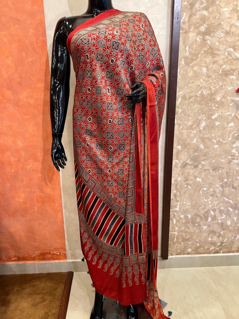 Ajrakh Modal Dupatta 5038