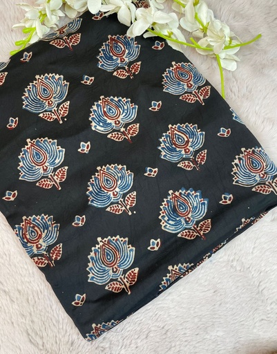 [CFMLK] Ajrakh Modal Silk Fabric 5016