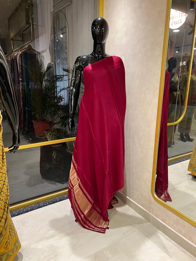[DUMLK]  Premium Plain Modal Silk Dupatta 5038