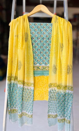 [SUSH] Chiffon Dupatta Cotton Suits 4562