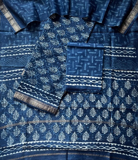 [SUSH3250] Maheshwari Silk Cotton Suits 5025