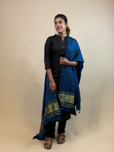[DUVV2650] Bandhani Modal Dupatta 4564