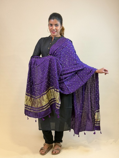 [DUVV2650] Bandhani Modal Dupatta 4564