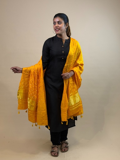 [DUVV2650] Bandhani Modal Dupatta 4564
