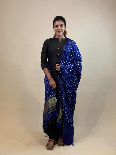 [DUVV2650] Bandhani Modal Dupatta 4564