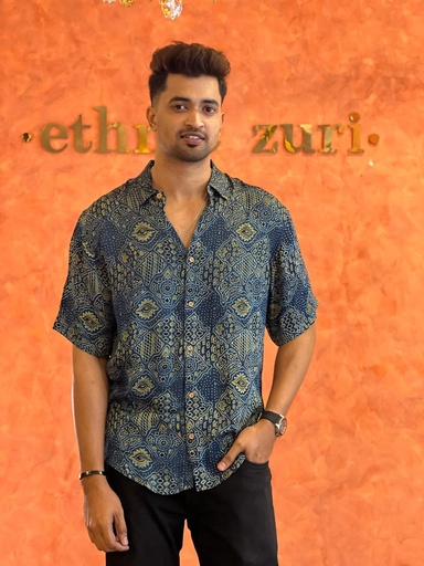 Ajrakh Mens Shirts 5049