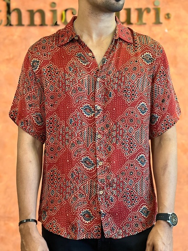 Ajrakh Mens Shirts 5049
