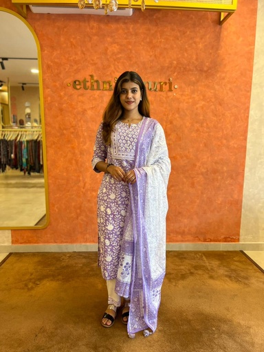 Premium Cotton  Kurti Sets 5609