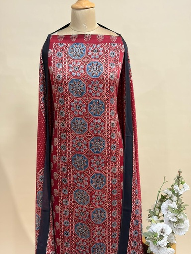 [SUAZ5950] Ajrakh Modal Suits 5012