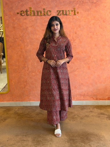 Ajrakh Cotton Coord Sets 5028
