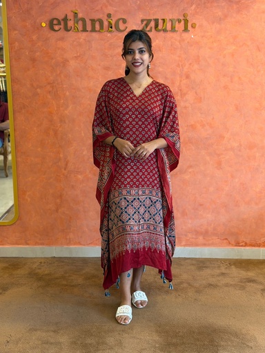 Ajrakh Modal Kaftans 4801