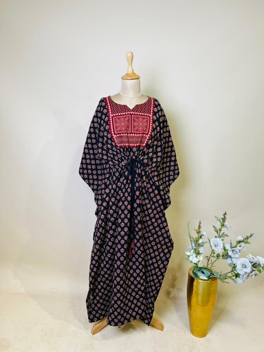 [KAKH1950] Ajrakh Cotton Kaftans 4802