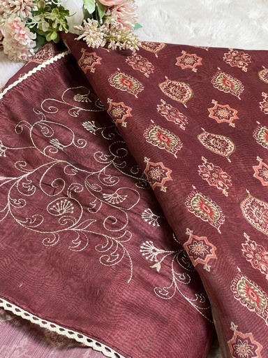 [SAHS1950] Voile Cotton Sarees 5018