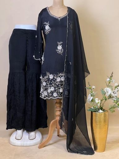 Designer Organza Kurti Sets 5046